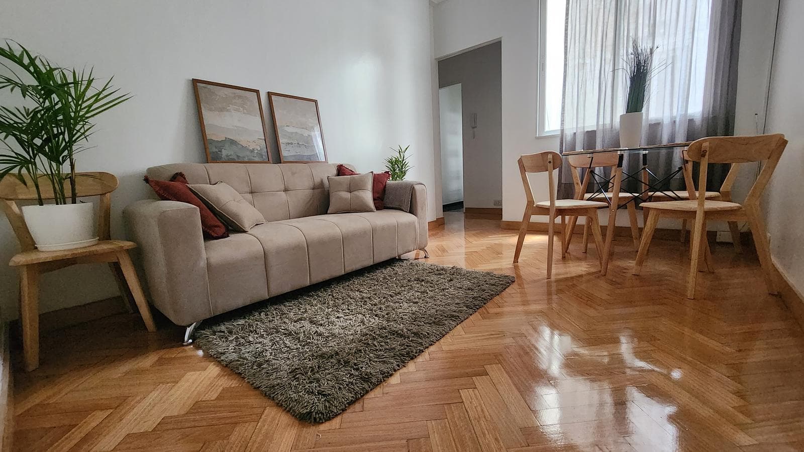 2-room apartment with a balcony in the best part of Belgrano
