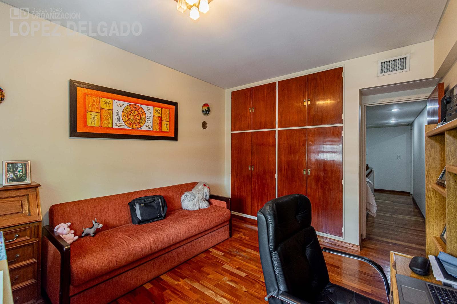 Duplex with a park and garage in Villa Devoto