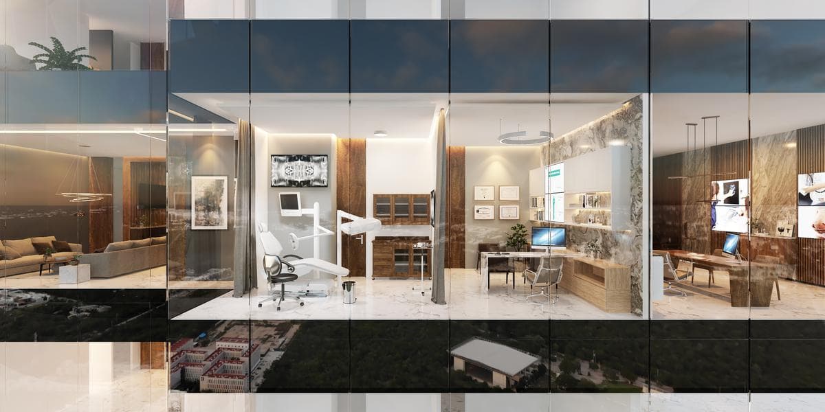 Medical office for sale in Mérida, Yucatán, in THE SKY building.