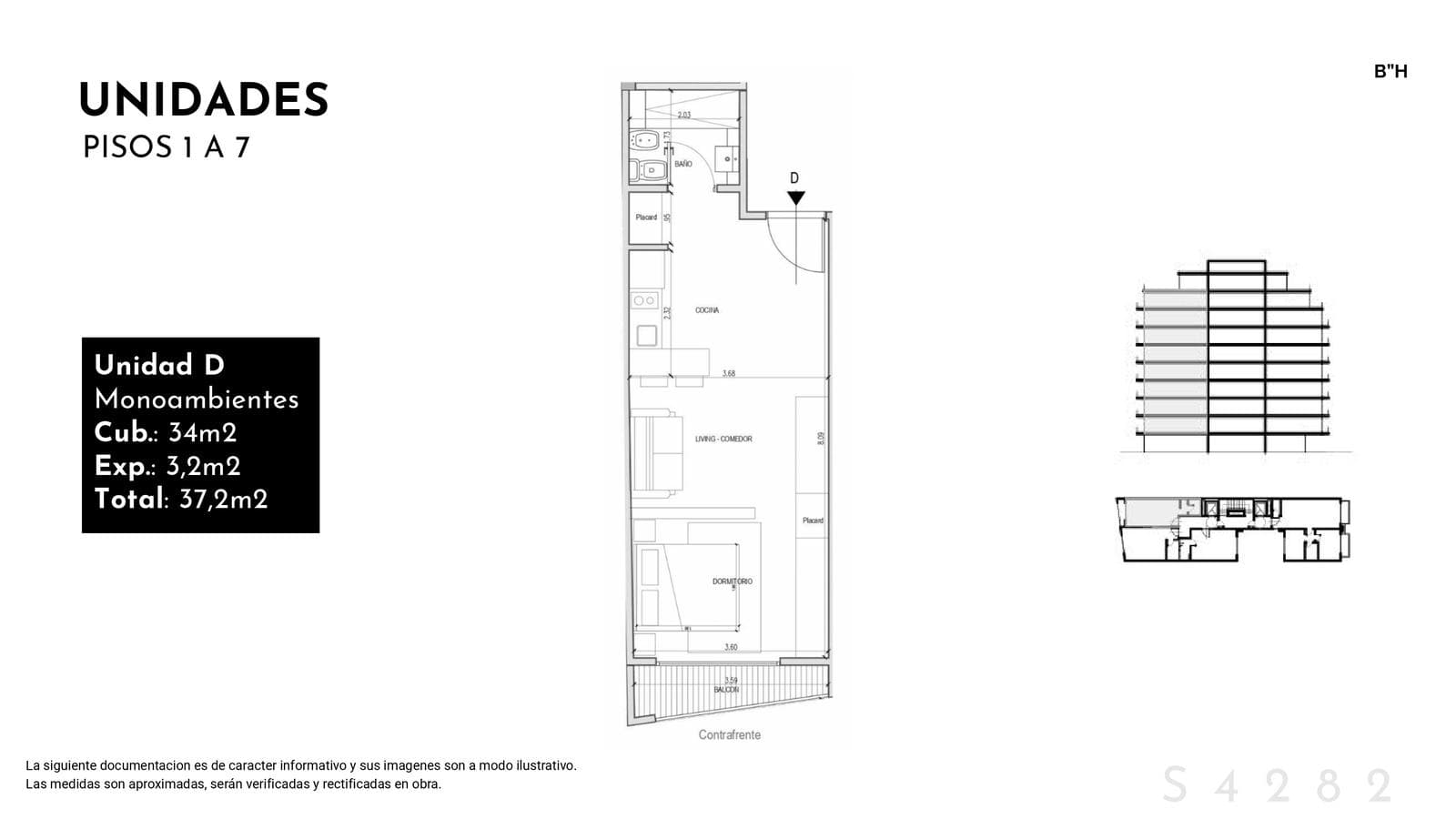 Studio apartment in Almagro