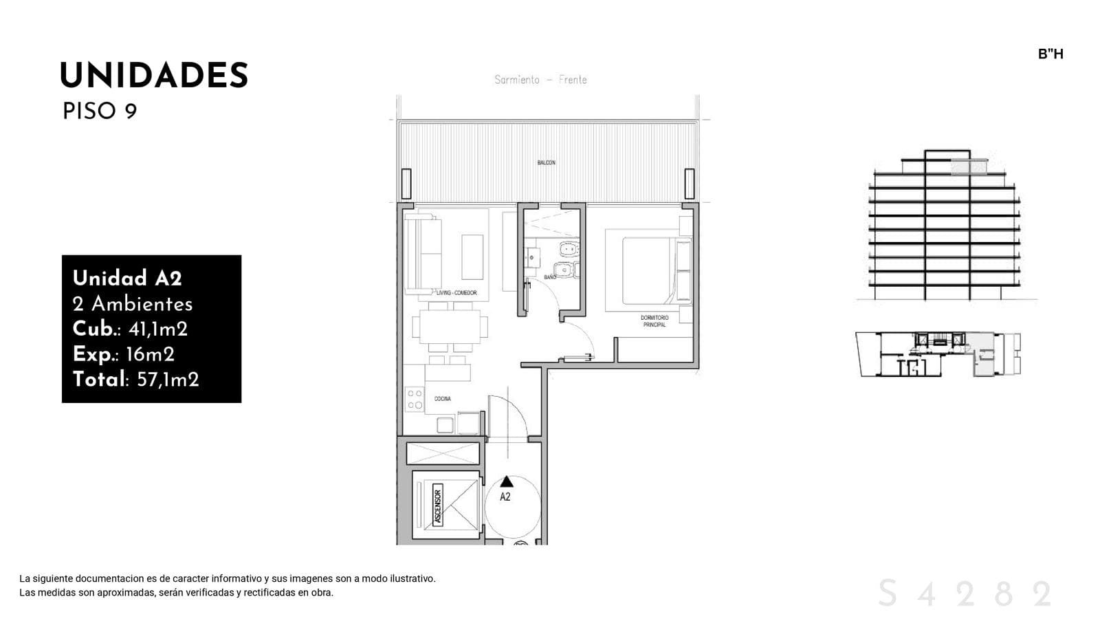 Two-room apartment in Almagro