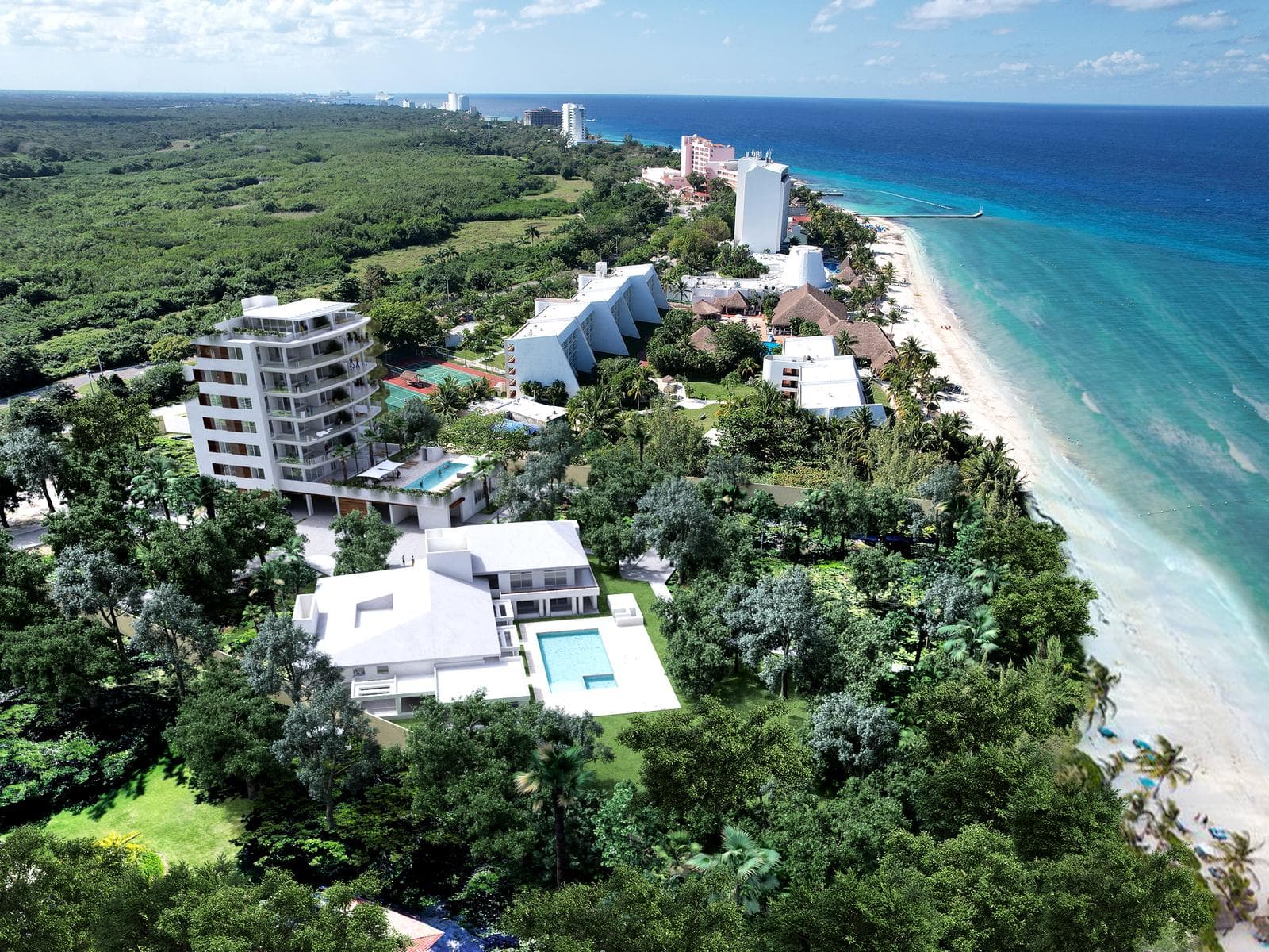 BEACHFRONT CONDOMINIUM FOR SALE IN COZUMEL