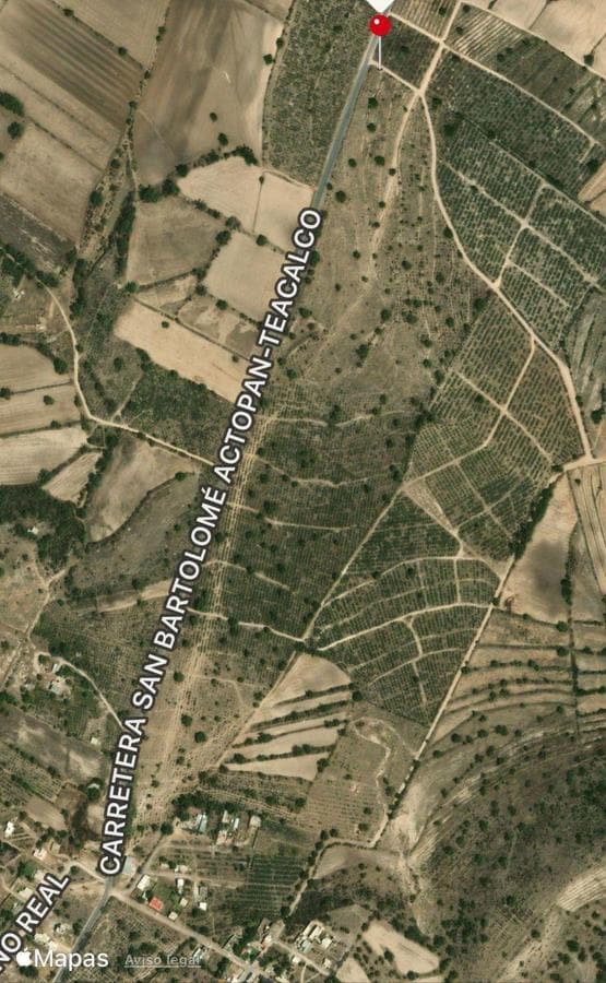 Land for Sale in Temascalapa, State of Mexico (25 minutes from AIFA)