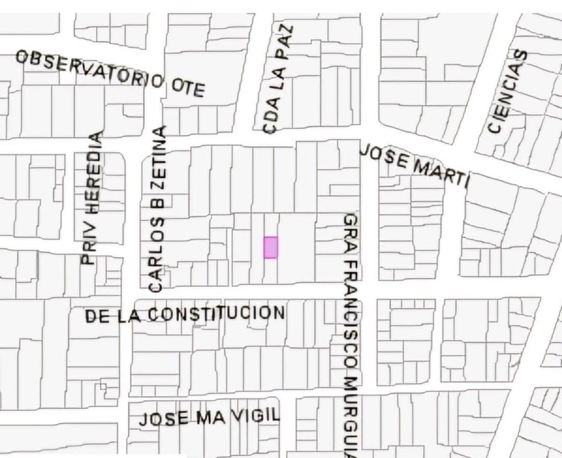 Residential Home for Sale as Land in Miguel Hidalgo, Colonia Escandón