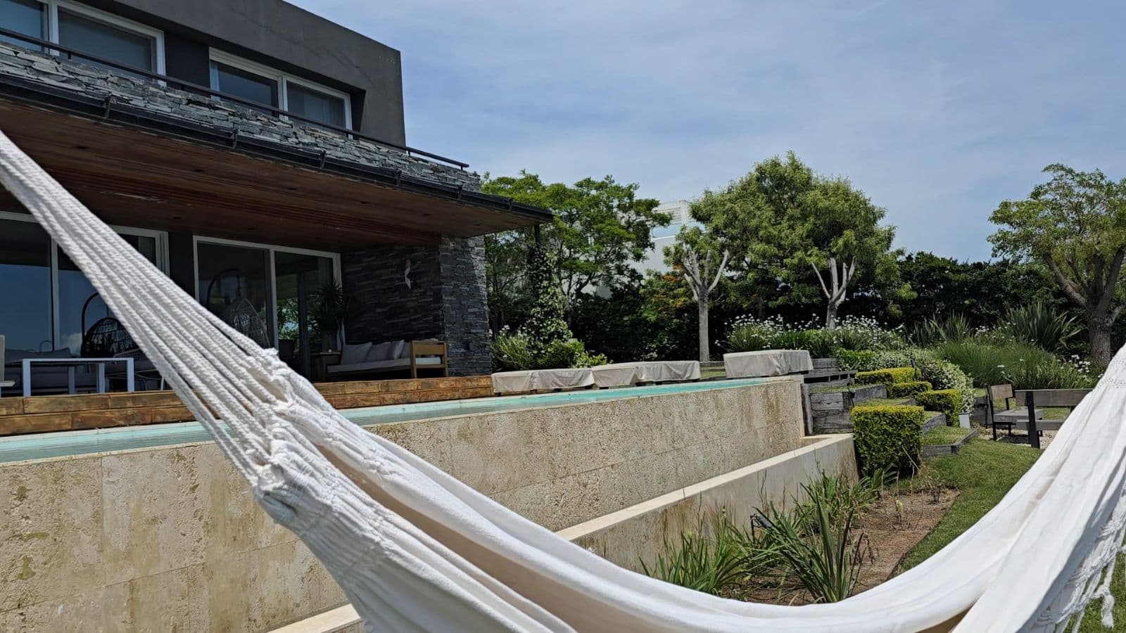 Furnished House for Rent on a Double Lot with Heated Pool and Lake View at El Golf Nordelta, Tigre
