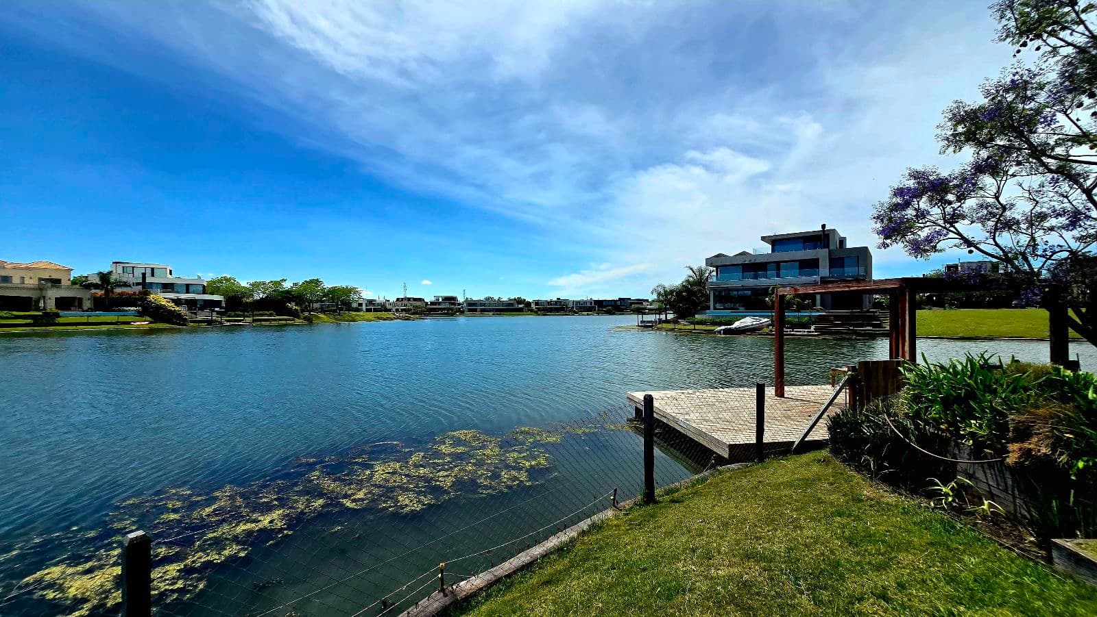 Furnished House for Rent on a Double Lot with Heated Pool and Lake View at El Golf Nordelta, Tigre