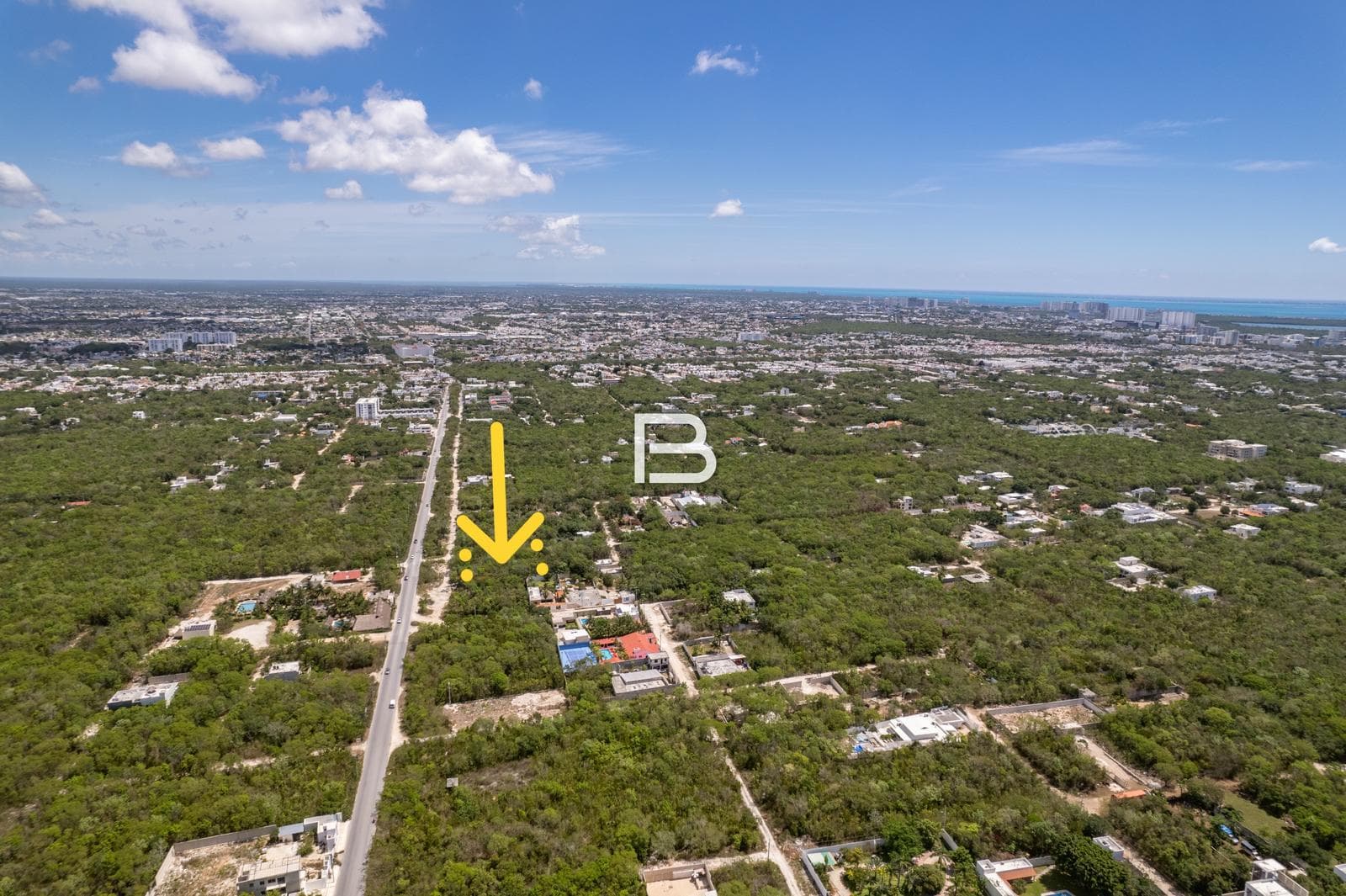 Land for Sale in the La Luna Development, Cancún
