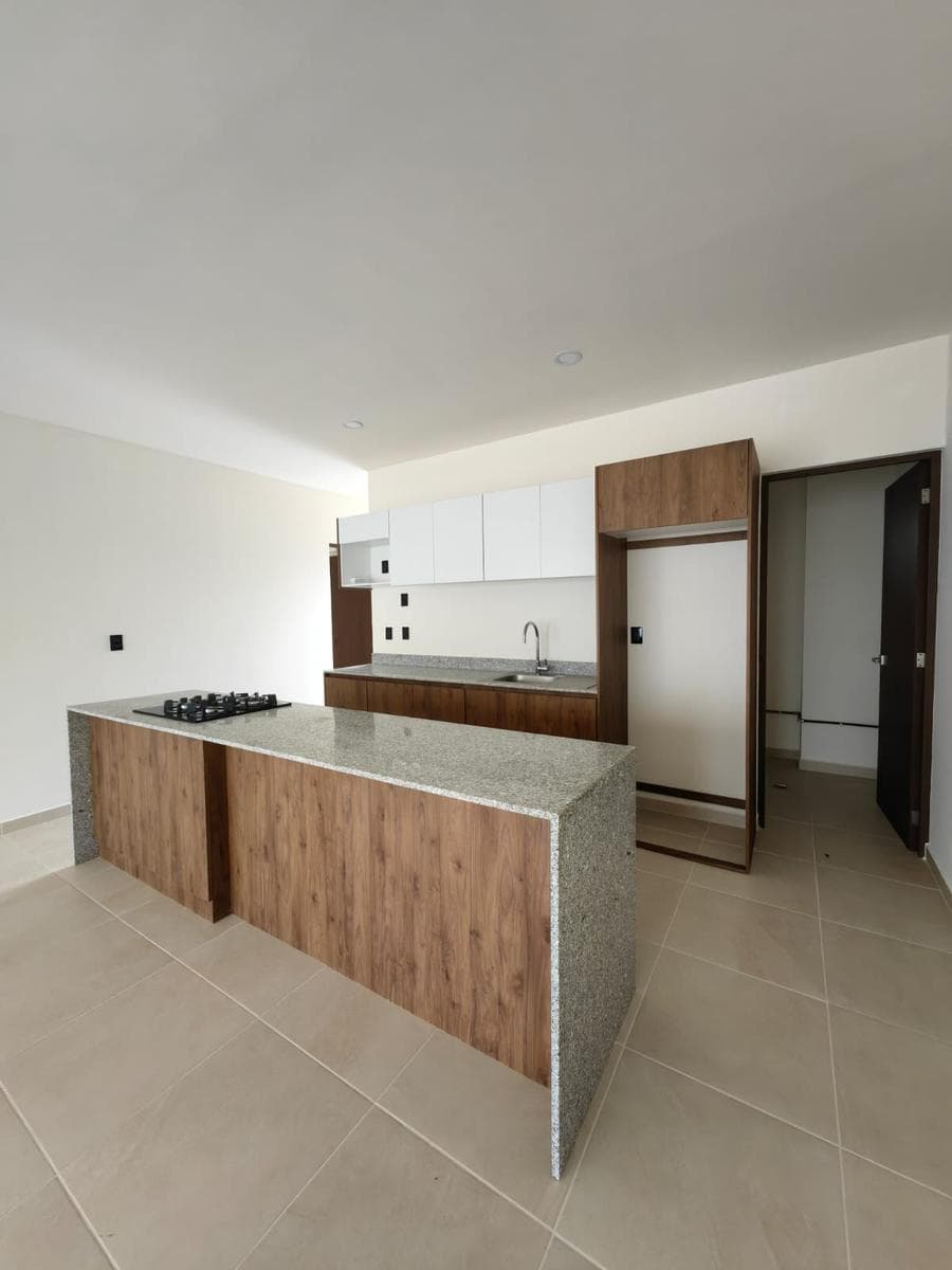 Apartment for Rent at H Living: 2 Bedrooms, 2 Bathrooms, in Huayacán, Cancún.