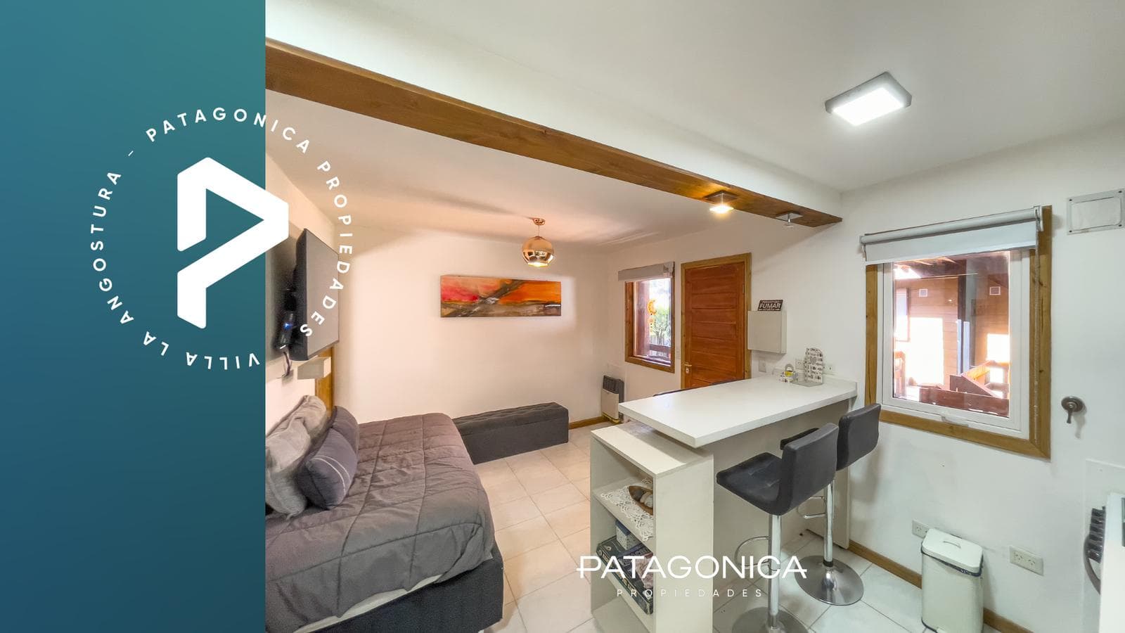 2-ROOM APARTMENT FOR SALE, FULLY FURNISHED, DOWNTOWN, VILLA LA ANGOSTURA
