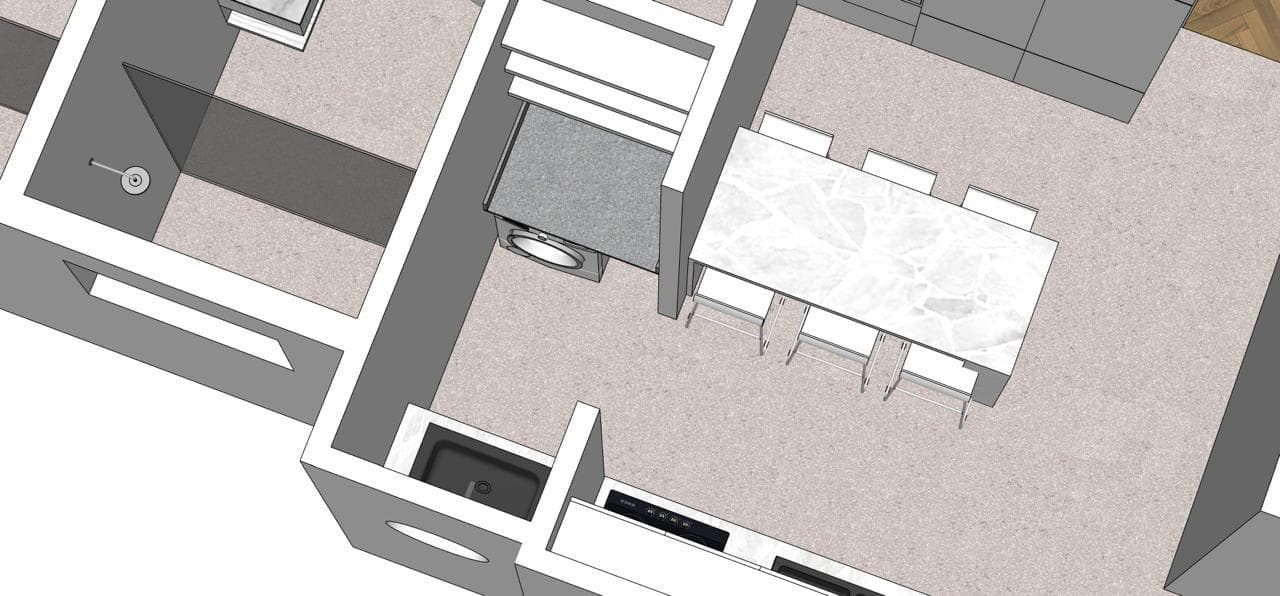 3-bedroom apartment with a maid's quarters and a balcony in an excellent location