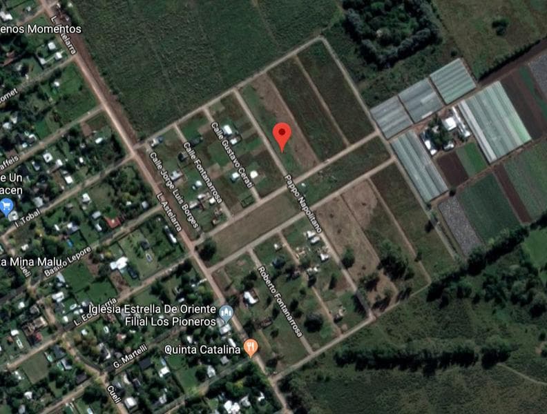 Land for Sale in Campana, Jardin de los Pioneros Neighborhood
