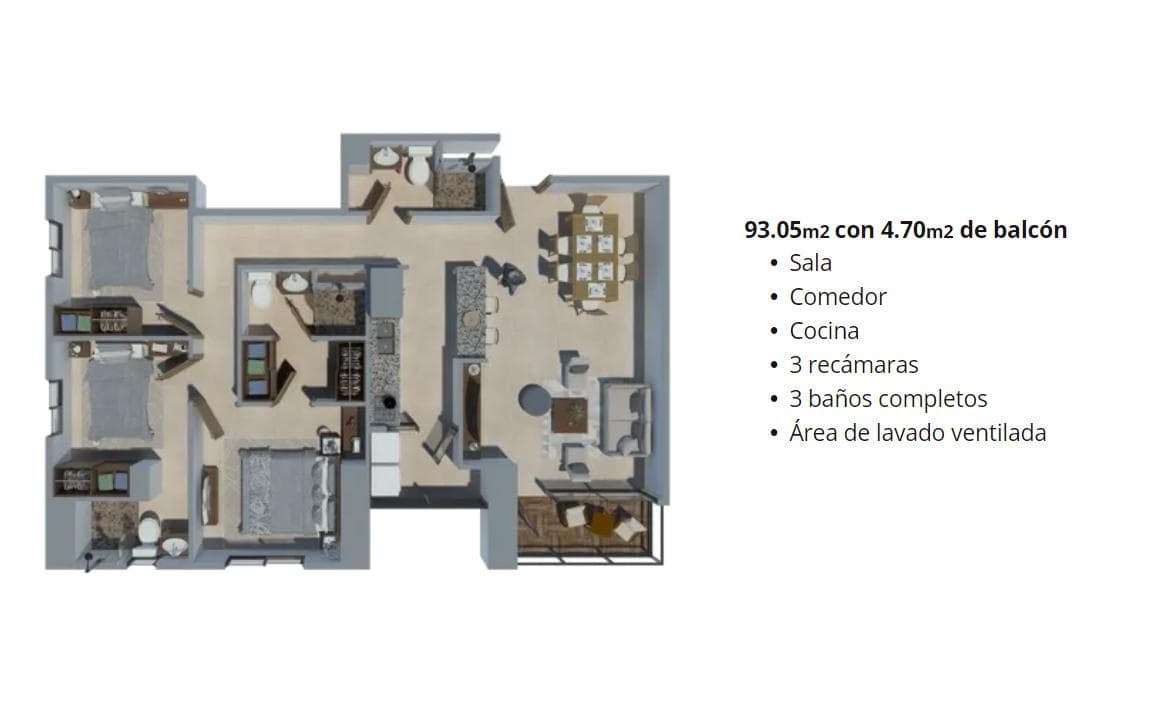 Apartments for SALE in Azcapotzalco, Mexico City.