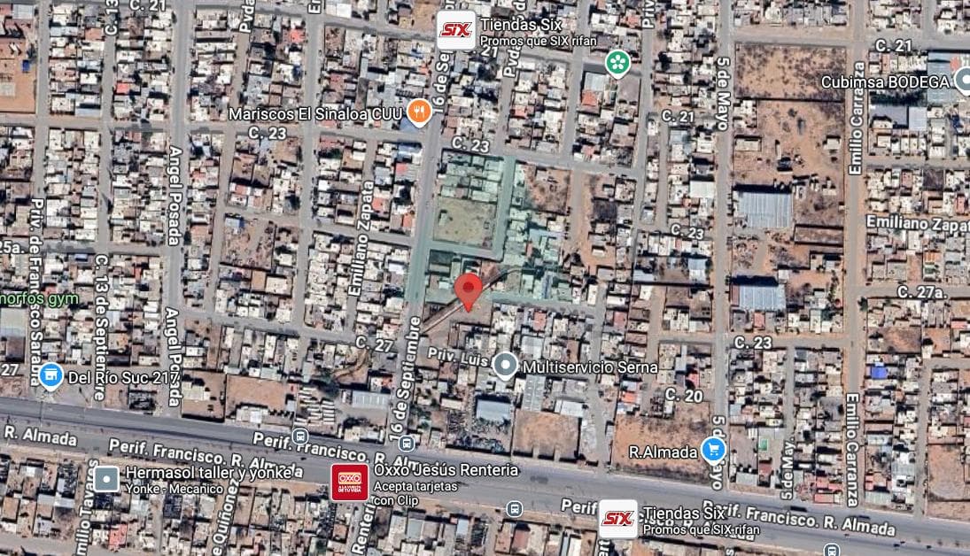 Land for Sale on 16 de Septiembre Avenue, Luipor