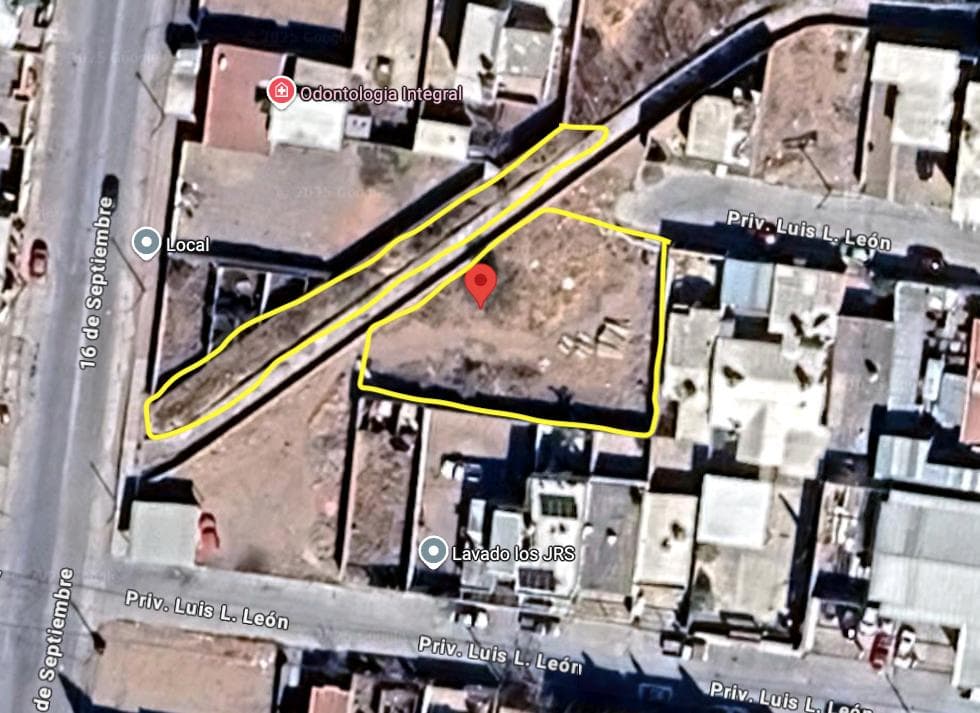 Land for Sale on 16 de Septiembre Avenue, Luipor