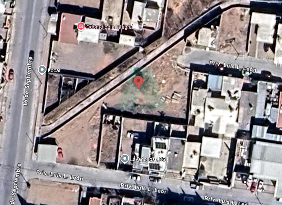 Land for Sale on 16 de Septiembre Avenue, Luipor
