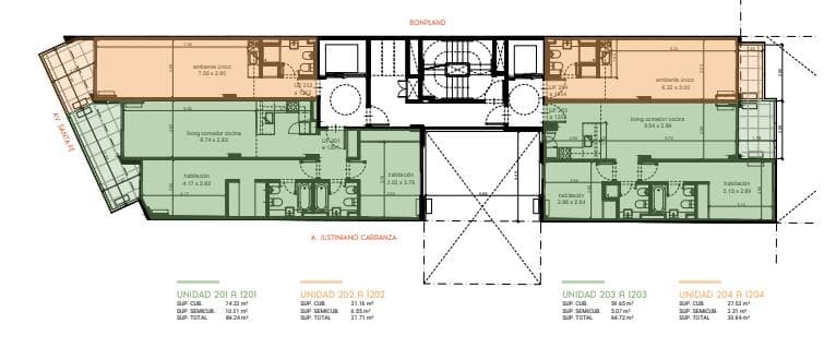Apartment in Palermo, 11th Floor