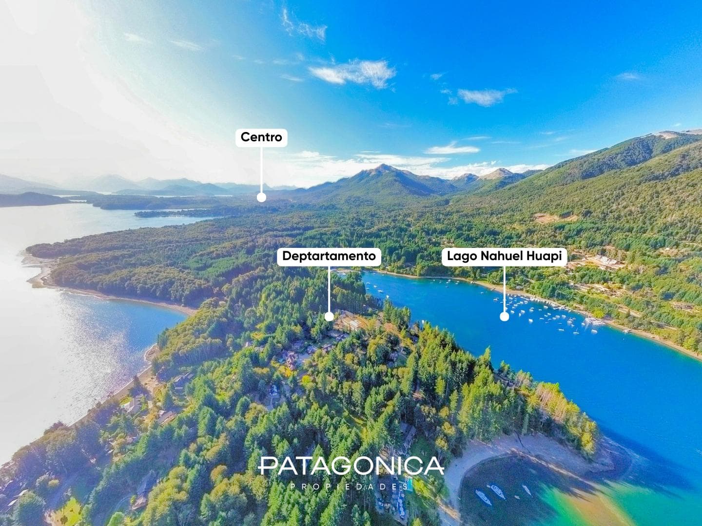 86-square-meter 2-bedroom apartment with a view of the lake. 50% down payment and fixed monthly payments