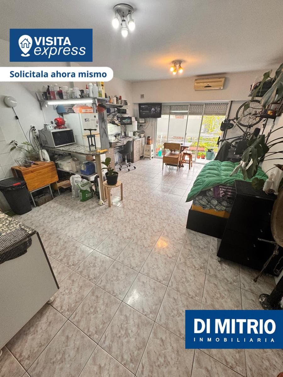 La Boca: 31 m² Studio Apartment with Terrace