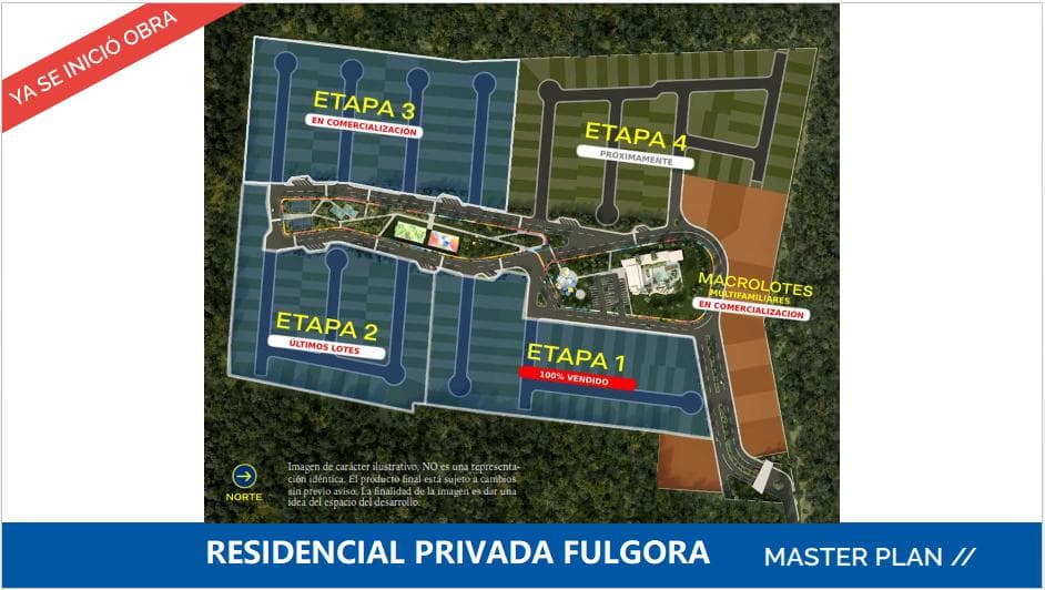Residential and sports-oriented lot in Dzitya, Mérida, Yucatán.