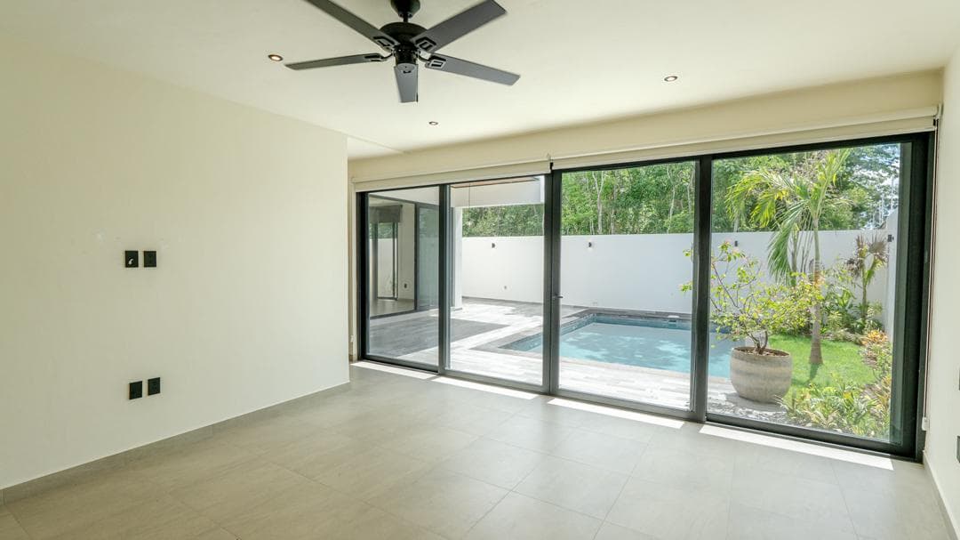 House in the Playa del Carmen Residential Community