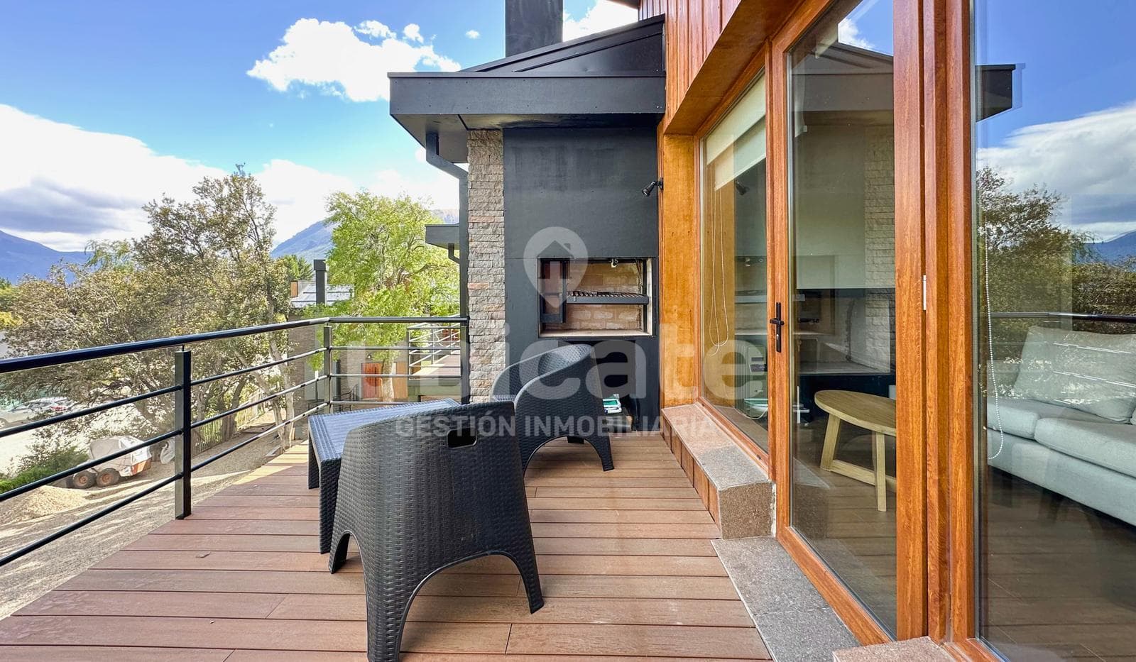 Apartment across from the golf course and tennis courts at Arelauquen Golf