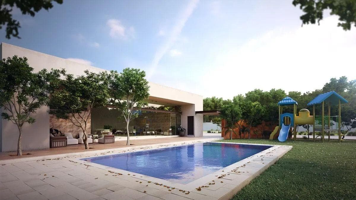 Lot in a gated community north of Temozón, Mérida, Yucatán