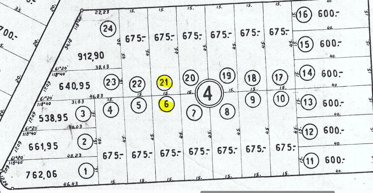 Land for sale in Villa Giardino