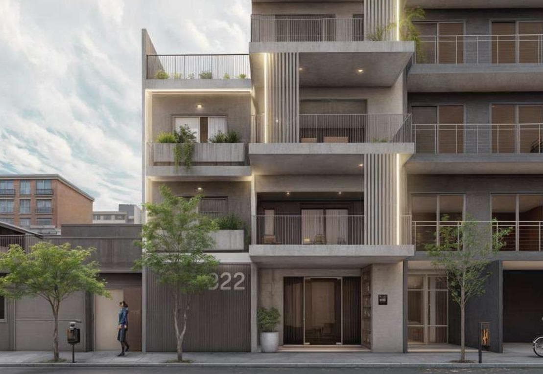 Brand-new 3-room apartment for sale, facing the rear of the building - 1st Floor - Monte Castro