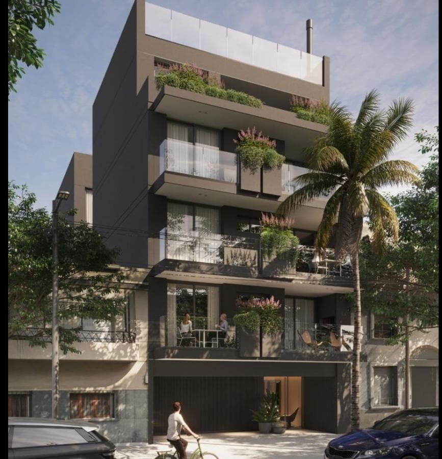 3-room penthouse for sale in Colegiales, with its own barbecue and terrace balcony