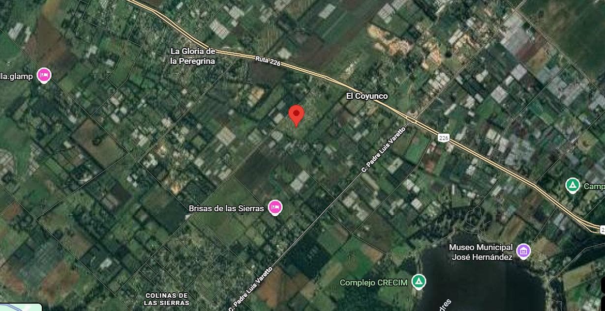 Land in the Coyunco neighborhood