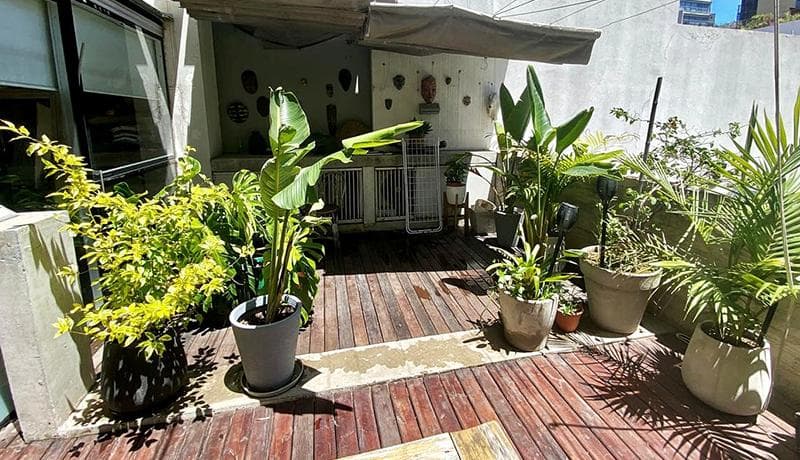 For Sale with Rental Income: 2-Bedroom Apartment with Private Terrace and Parking Space in Palermo Hollywood. QUALIFIES FOR MORTGAGE