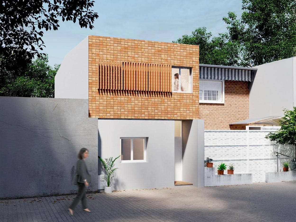 2-bedroom house with a hallway, a multipurpose room, a yard, and a terrace in Pichincha