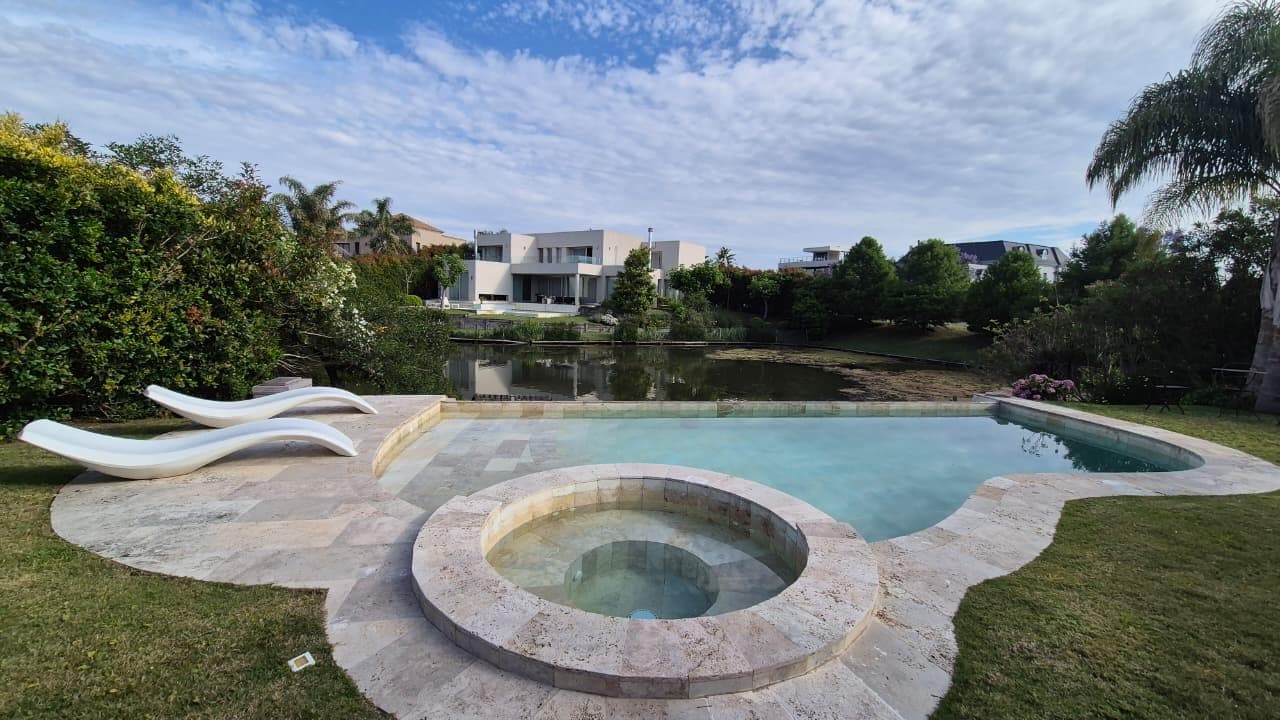 Large Lakefront Home for Sale in El Golf - Nordelta