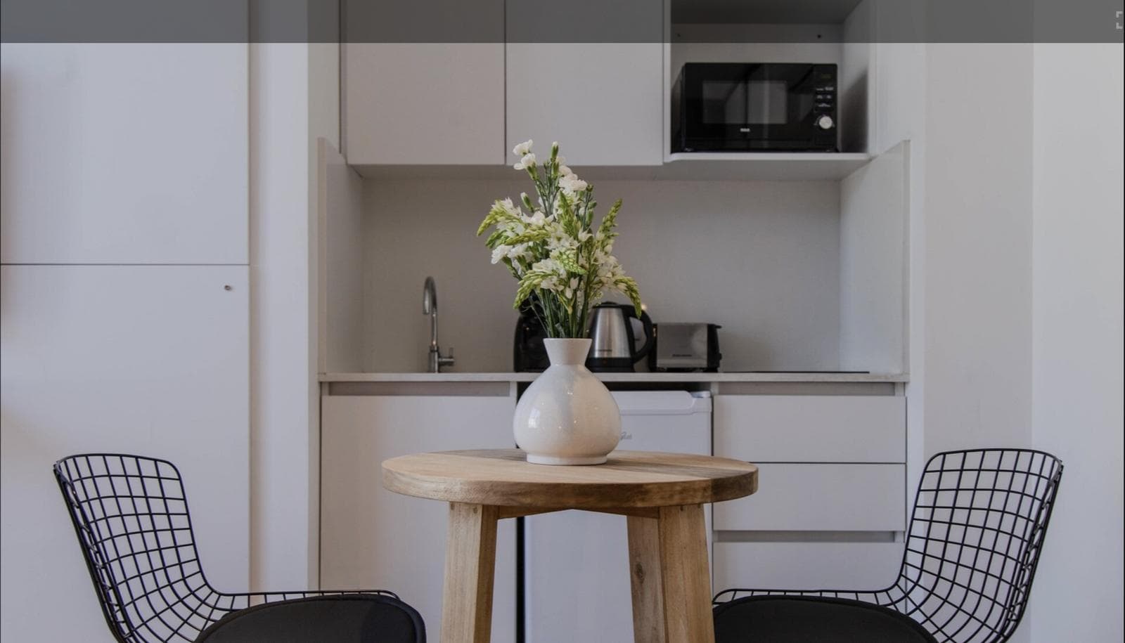 Fully furnished studio apartment