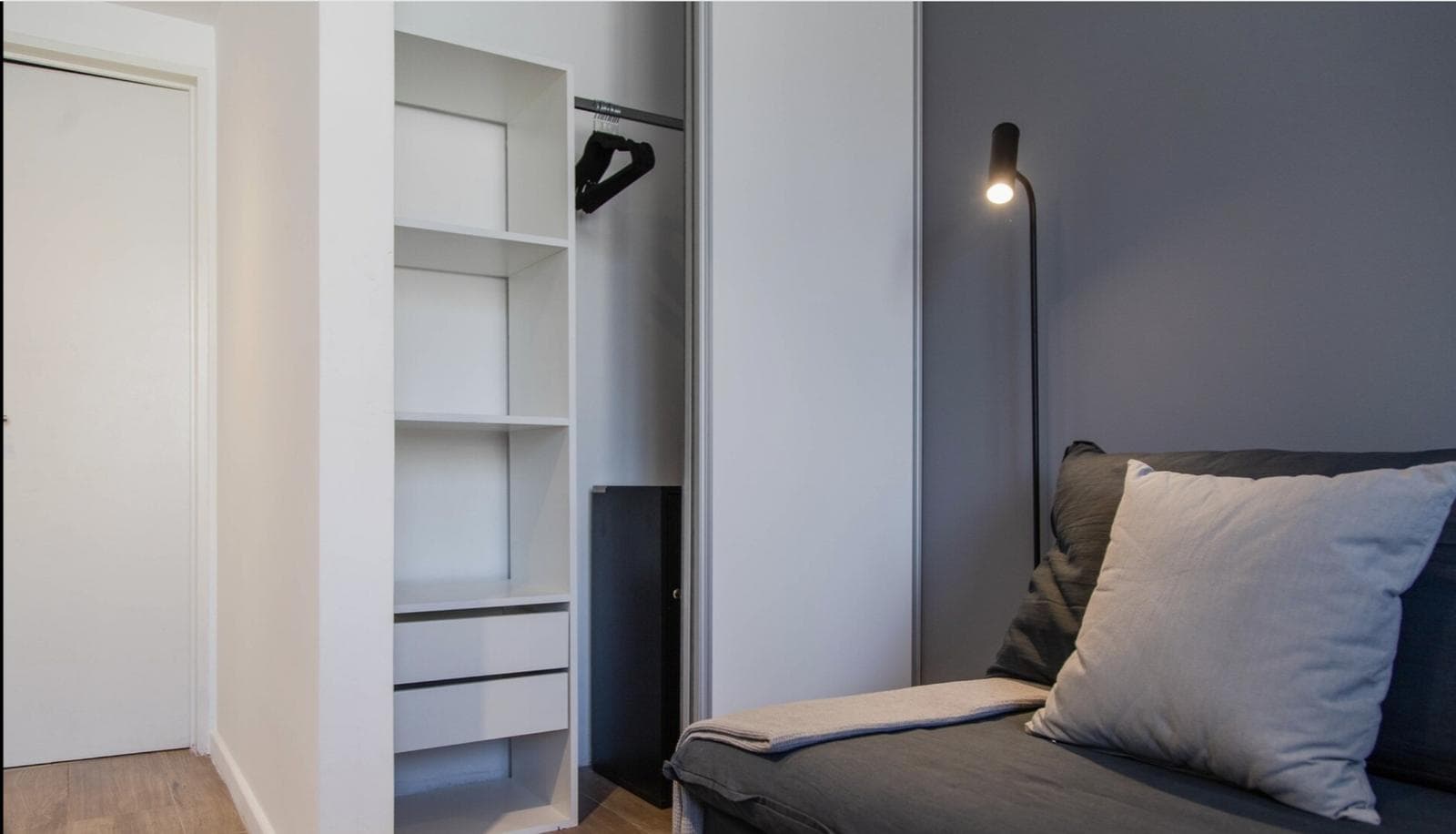 Fully furnished studio apartment