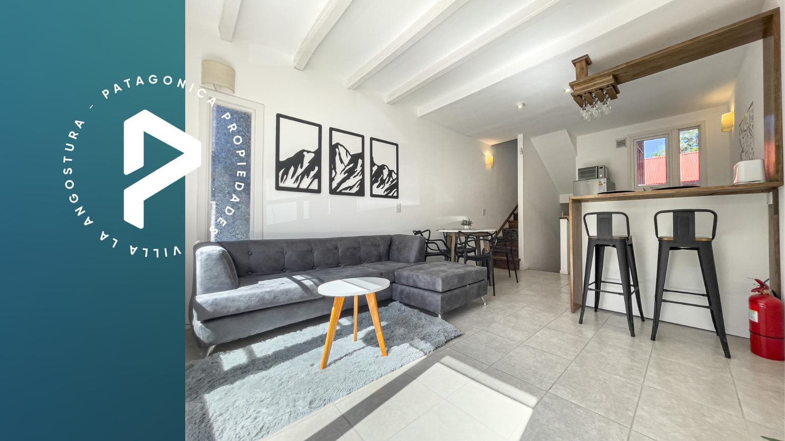 80 m² TRIPLEX FOR SALE, FULLY FURNISHED, DOWNTOWN, VILLA LA ANGOSTURA