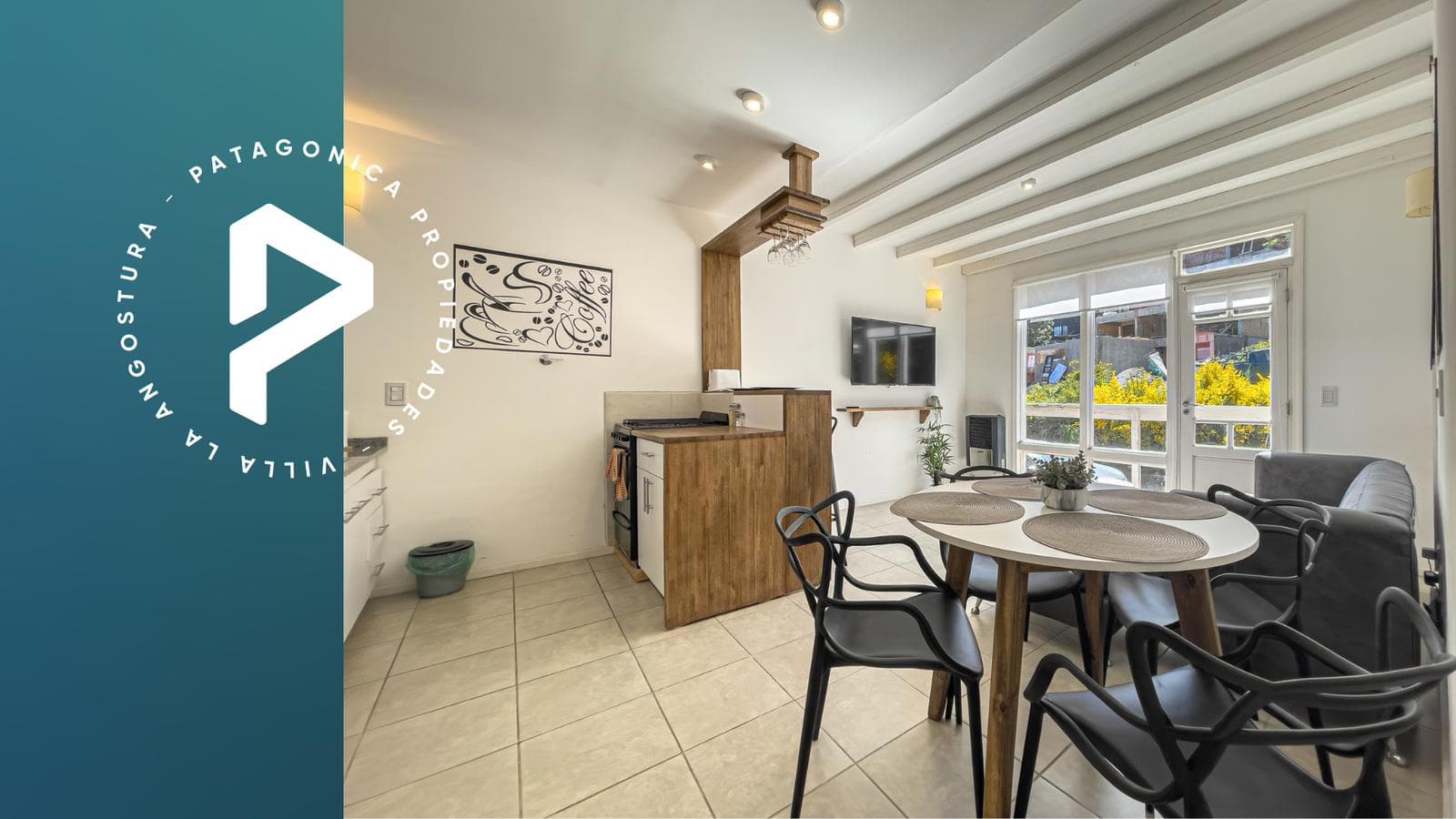 80 m² TRIPLEX FOR SALE, FULLY FURNISHED, DOWNTOWN, VILLA LA ANGOSTURA