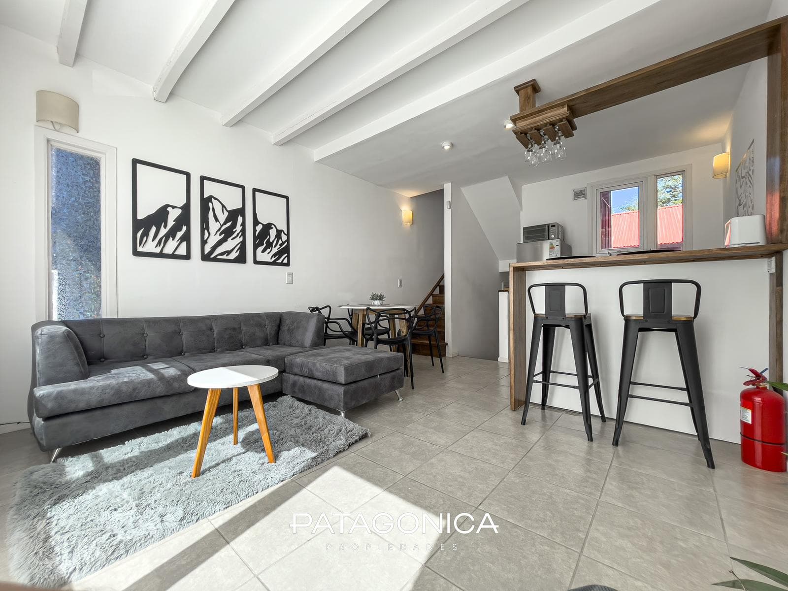 80 m² TRIPLEX FOR SALE, FULLY FURNISHED, DOWNTOWN, VILLA LA ANGOSTURA