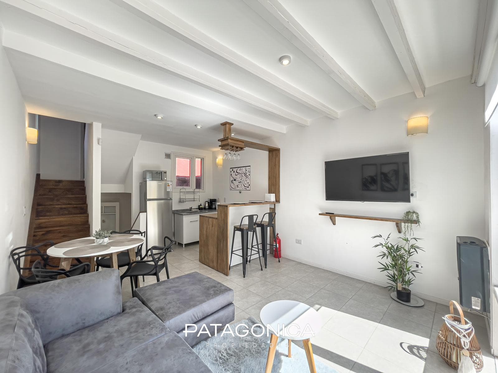 80 m² TRIPLEX FOR SALE, FULLY FURNISHED, DOWNTOWN, VILLA LA ANGOSTURA
