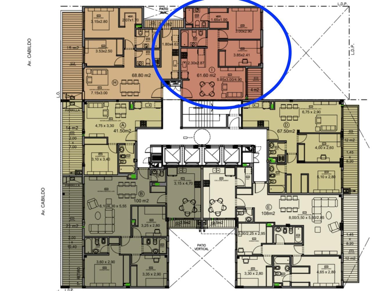 Brand-new 3-bedroom apartment in Nuñez, with amenities, quality, and design / Low maintenance fees