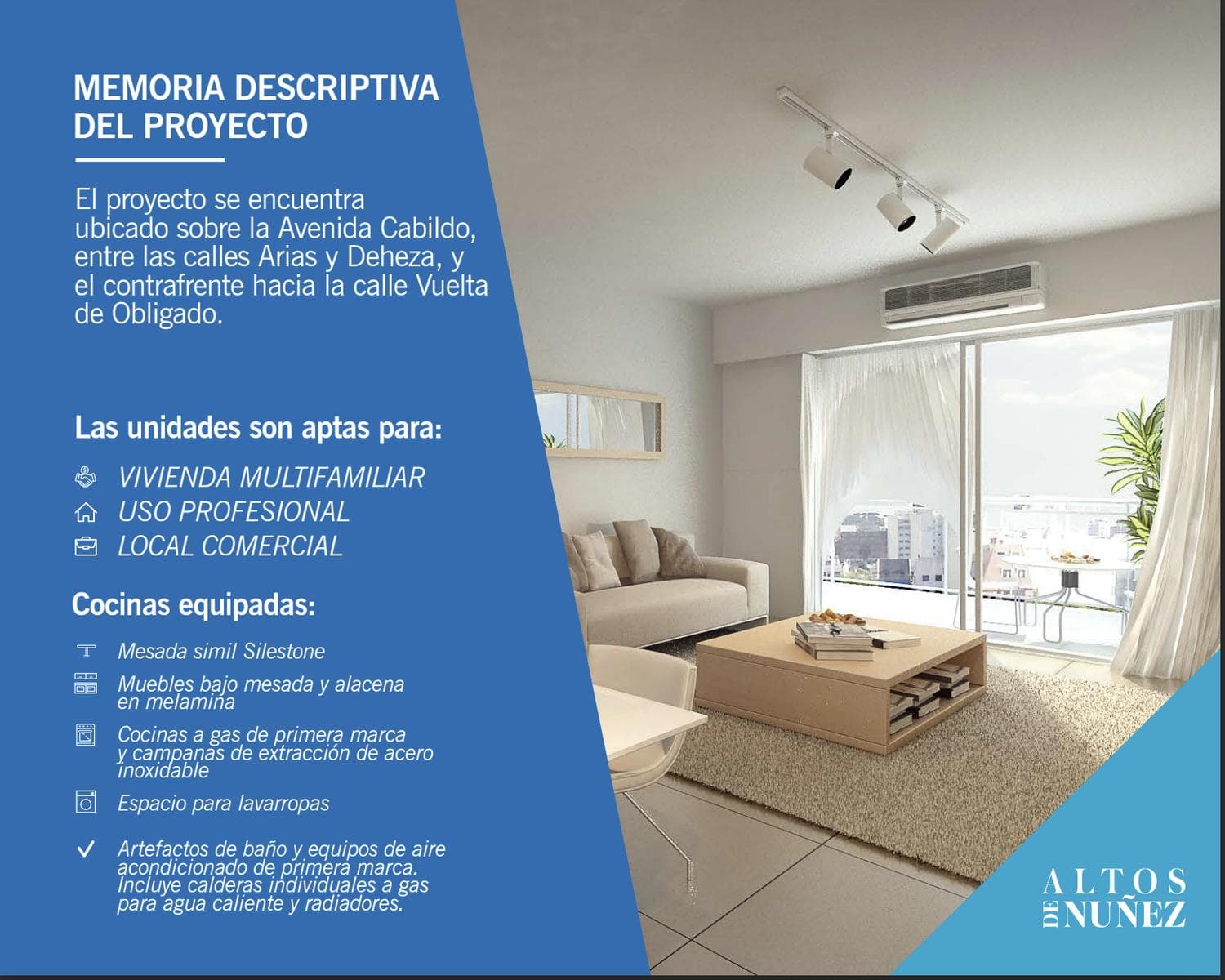 Brand-new 3-bedroom apartment in Nuñez, with amenities, quality, and design / Low maintenance fees