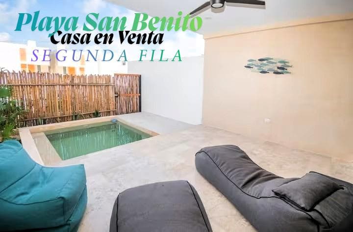 Beautiful House in Playa San Benito, Second Row