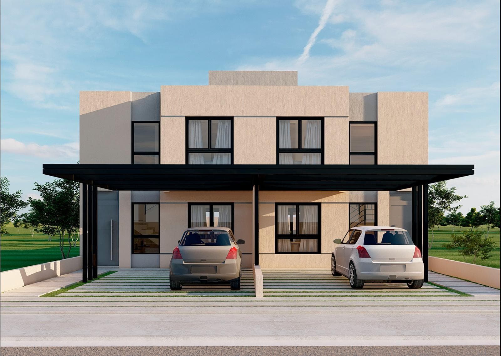 Duplex under construction in Docta - Inquire about the various units available - Financing available
