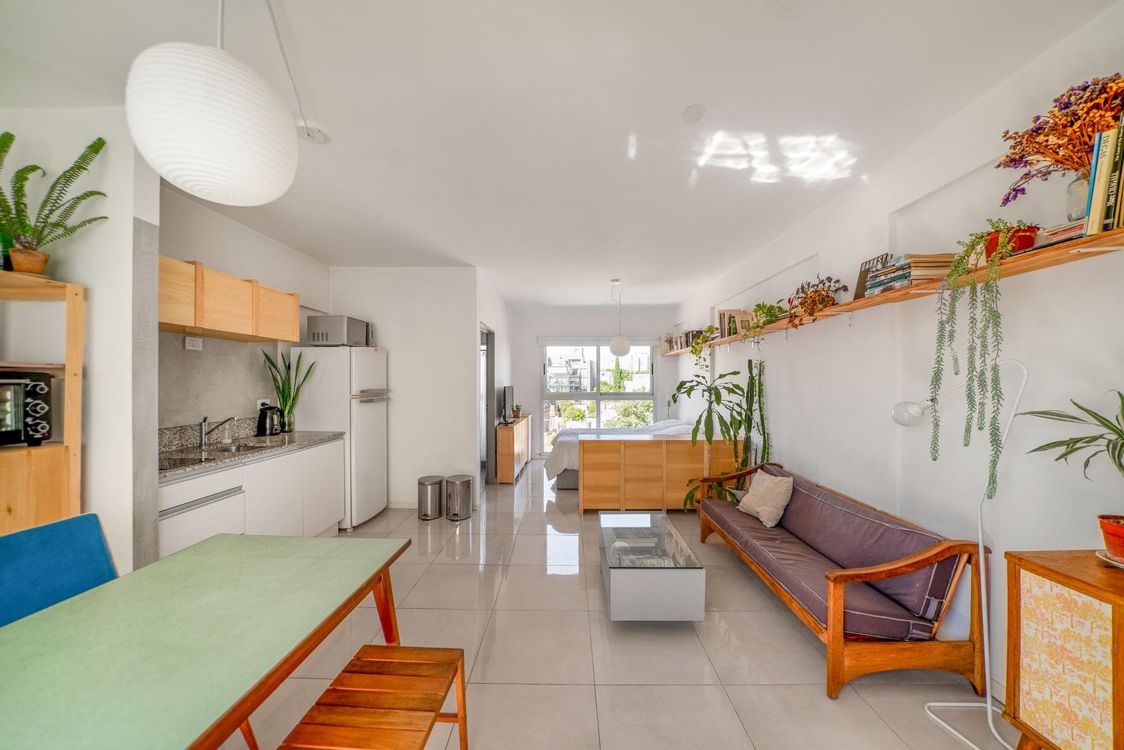 Furnished studio apartment for short-term rent in Saavedra