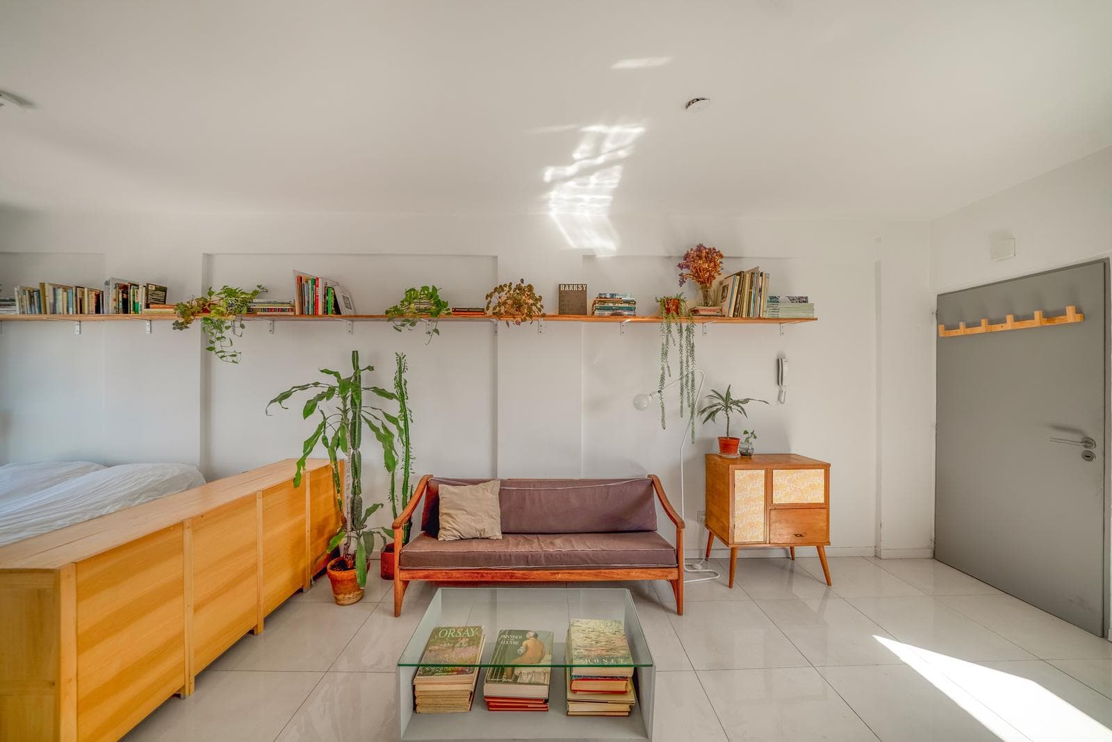 Furnished studio apartment for short-term rent in Saavedra