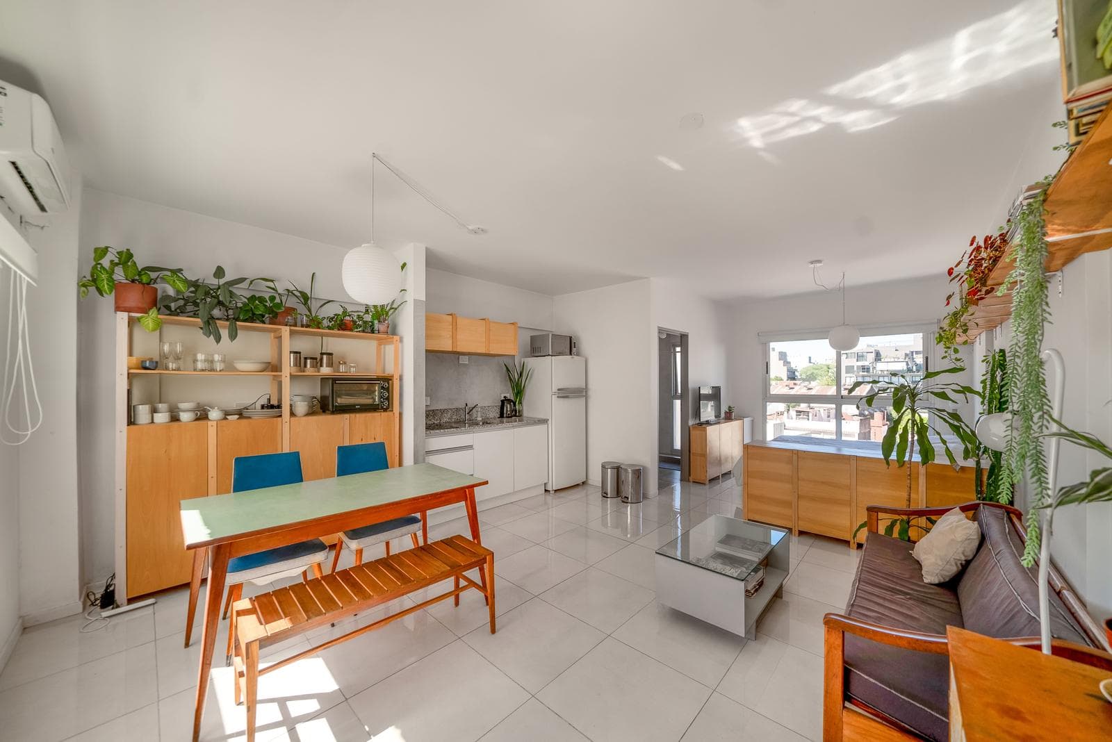 Furnished studio apartment for short-term rent in Saavedra