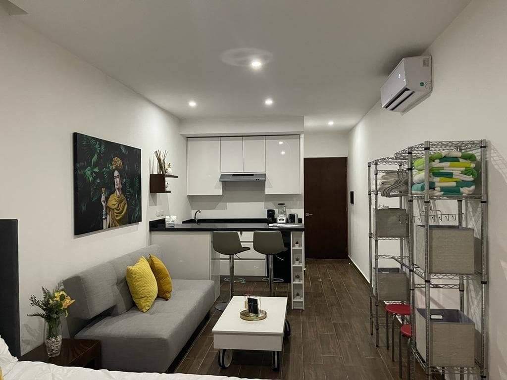 Furnished Studio for Rent in Downtown | Vanessa 24, Playa del Carmen