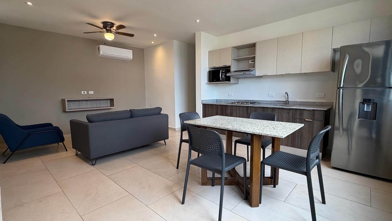 Furnished 2-bedroom apartment for rent in Mérida