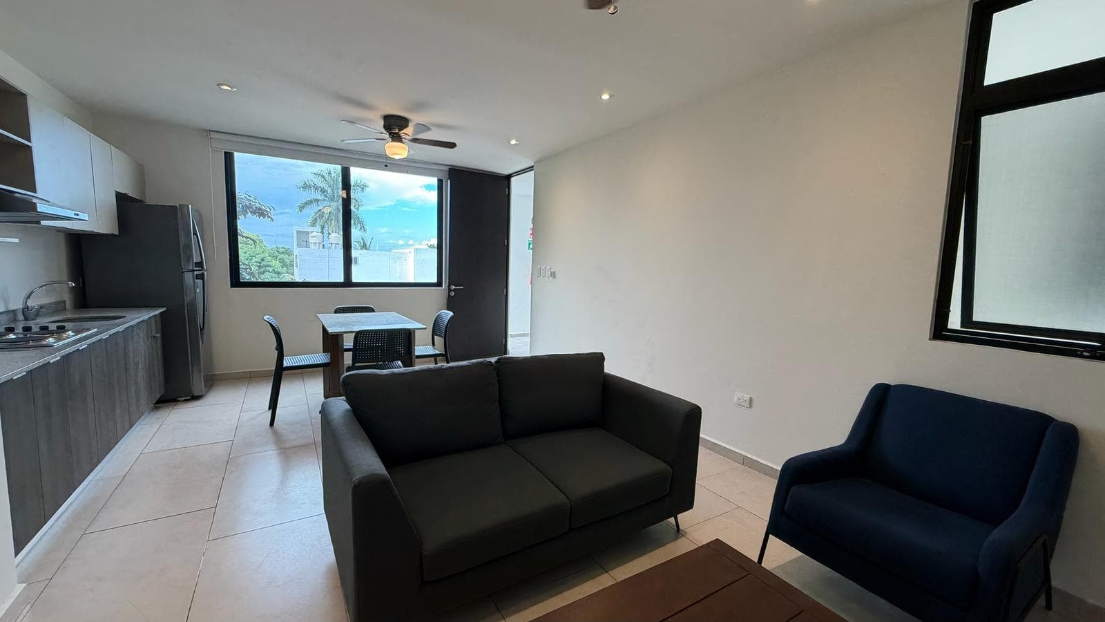 Furnished 2-bedroom apartment for rent in Mérida