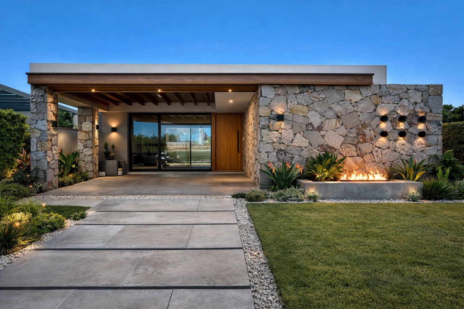 Two-Bedroom House, One Story